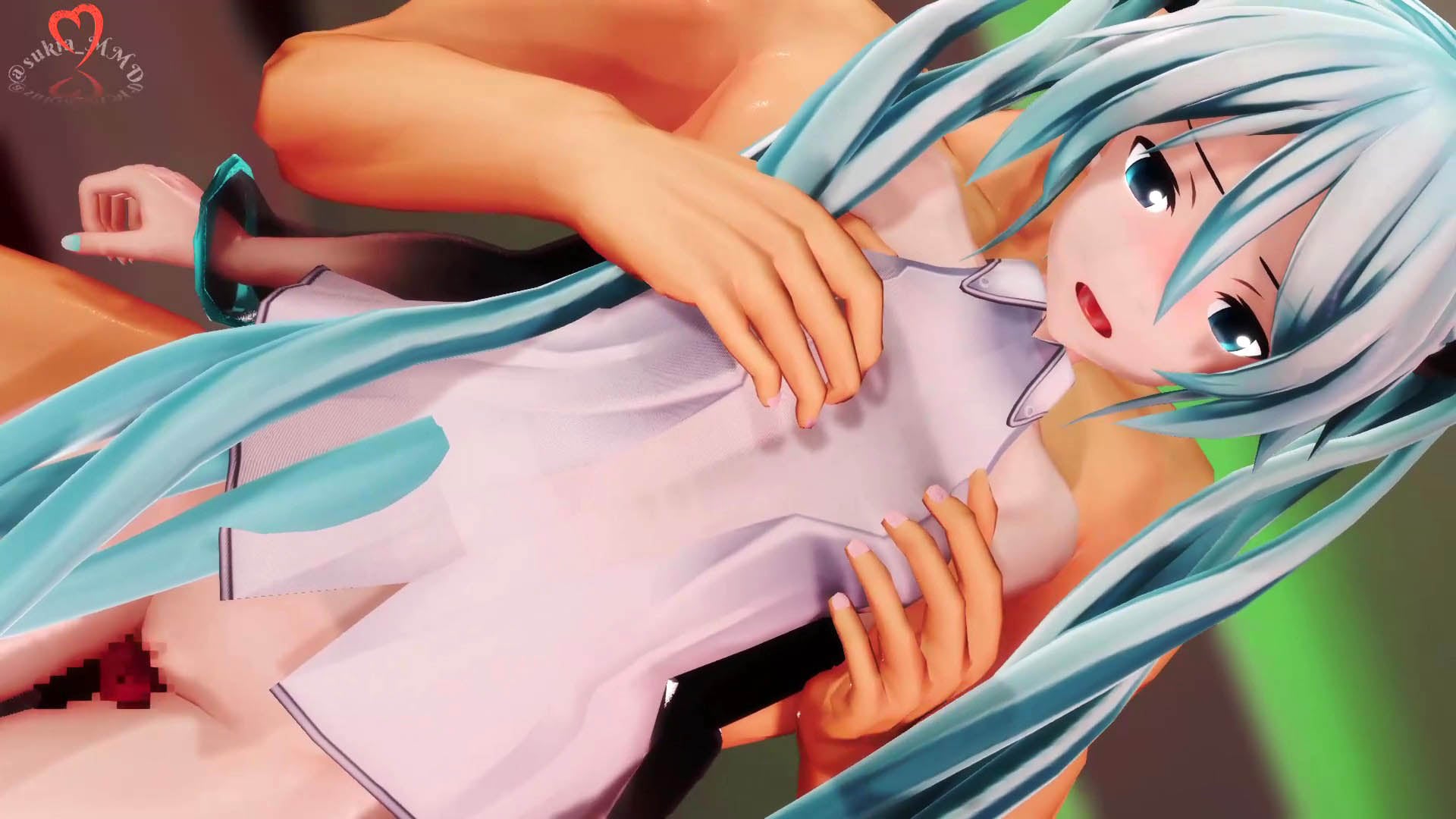 [sukia_MMD] ミクさんとえっち10
