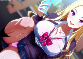 [RAKUGAKI DROPS] ぱこアニ！この子に種付け♡ ～制服ギャルを彼氏の前で寝取って托卵 編～
