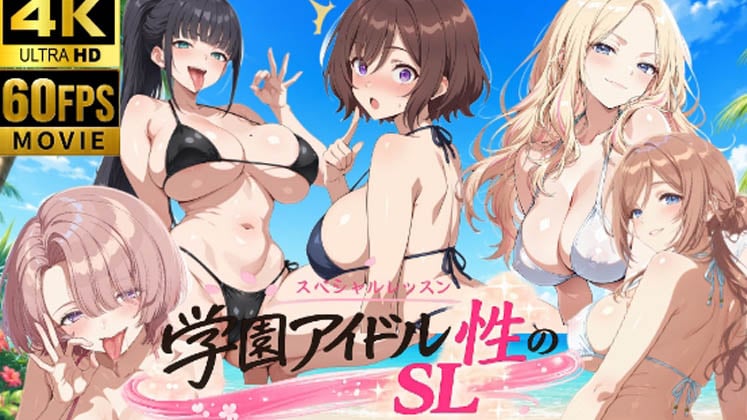 [しこ工房] 【4Kアニメ】学園アイドル 性のSL～3年性+先生～