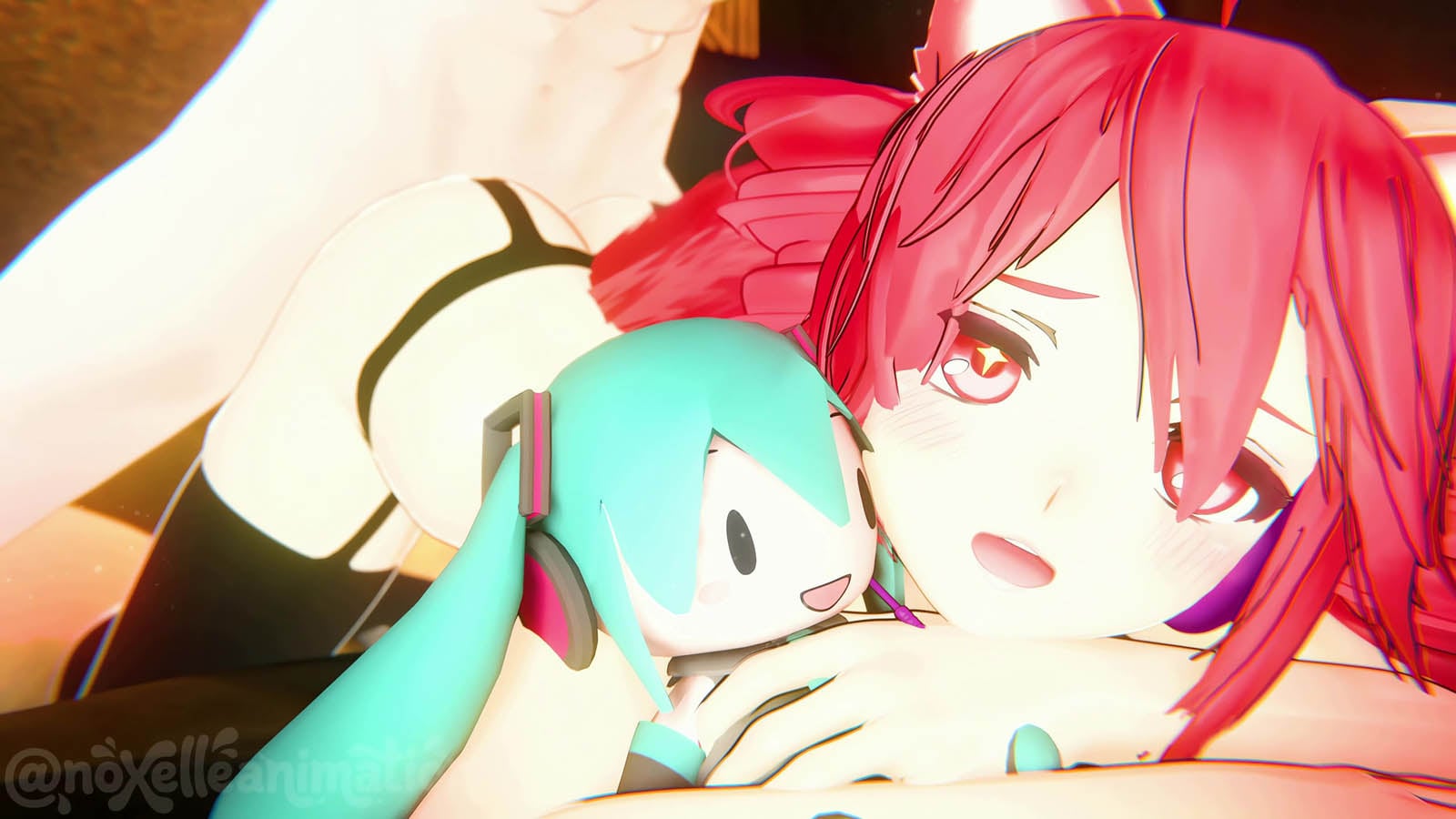 [Noxelle] Playful fox Teto loves to play with her Master~