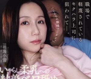 【高清中字】JUR-844 被職場上被輕視的性騷擾上司盯上―。 淫蕩柔乳的黏稠舔舐性交 鳴海小雪